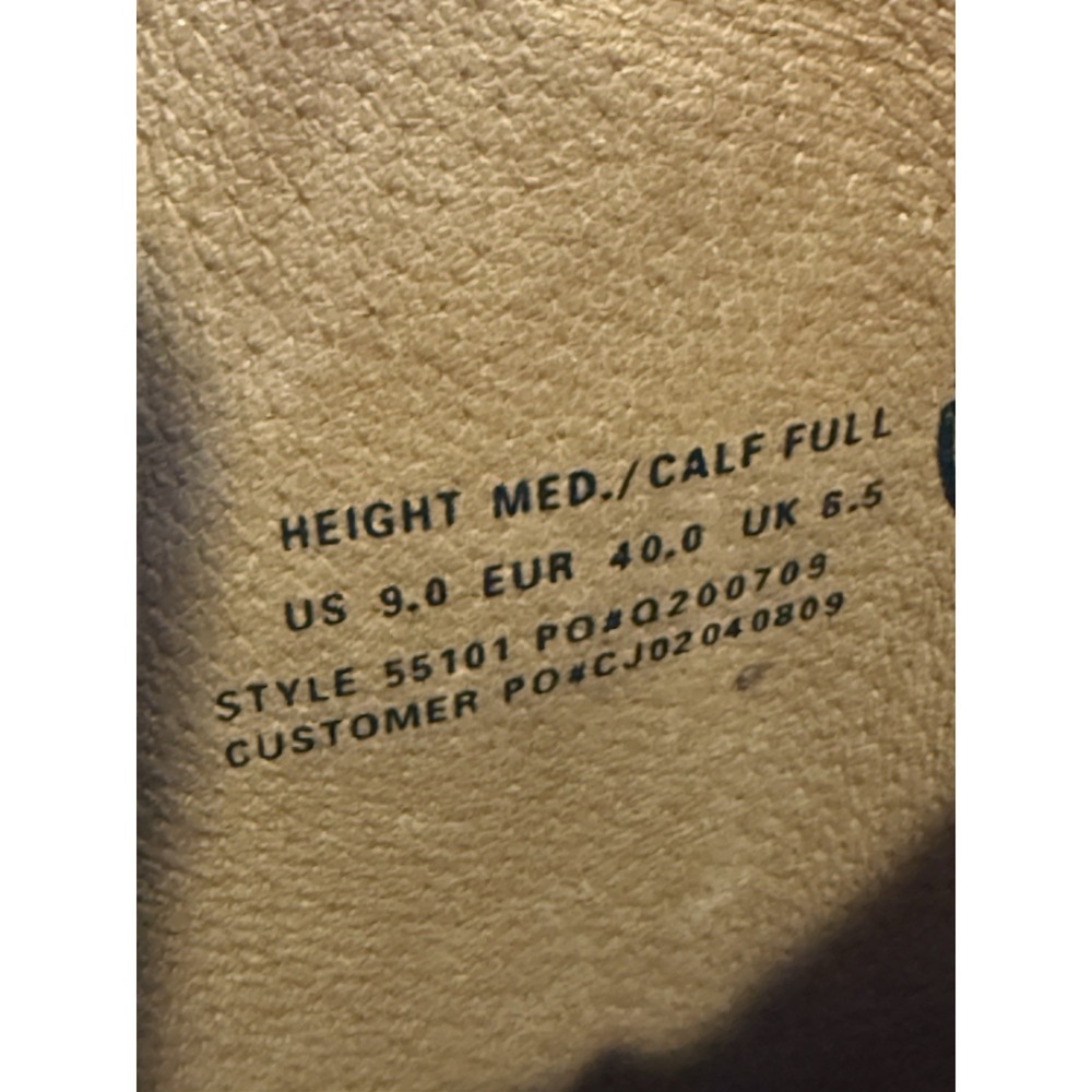 Ariat Black Heritage Field Tall Riding Boots 55101 Medium Height Calf Full Sz 9 - Picture 9 of 11